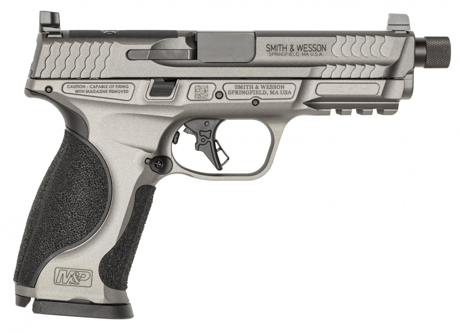 SMITH & WESSON M&P M2.0 METAL OR NTS GRAY 9MM 4.625" T.B. 2-17RD